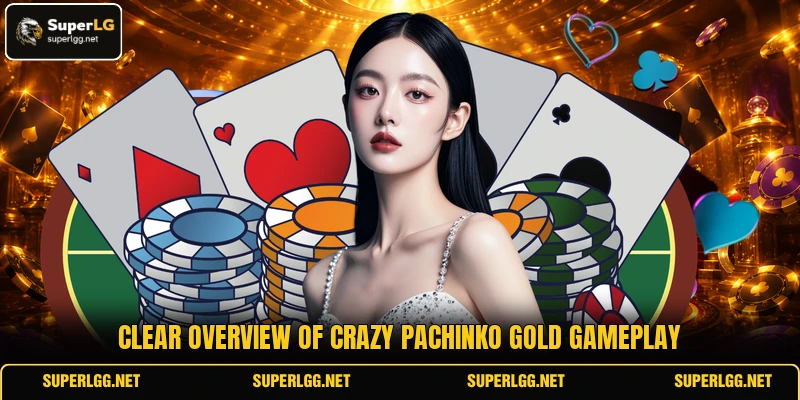 Clear overview of Crazy Pachinko Gold gameplay Clear overview of Crazy Pachinko Gold gameplay