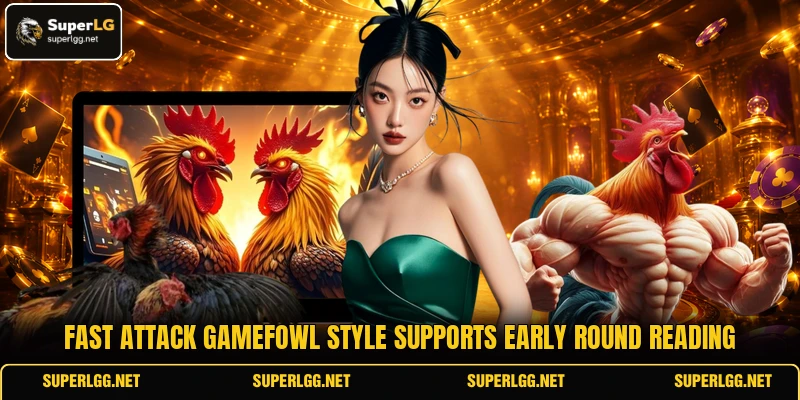 Fast attack gamefowl style supports early round reading Fast attack gamefowl style supports early round reading
