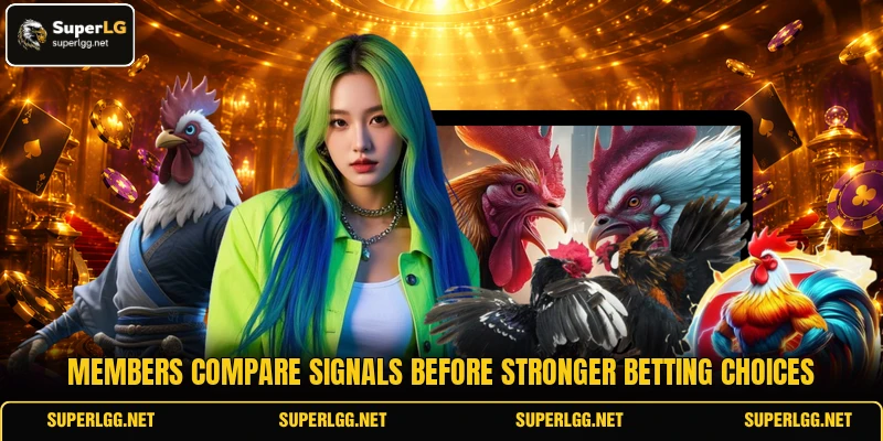 Members compare signals before stronger betting choices Members compare signals before stronger betting choices