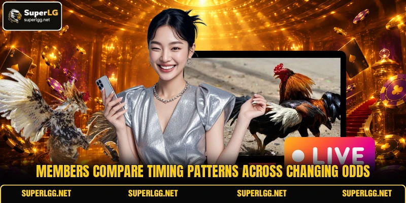 Members compare timing patterns across changing odds Members compare timing patterns across changing odds