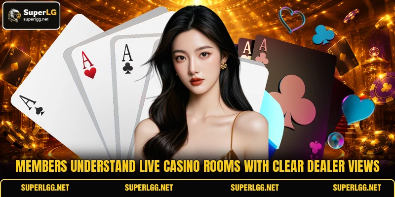 Members understand live casino rooms with clear dealer views Members understand live casino rooms with clear dealer views