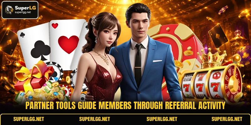 Partner tools guide members through referral activity Partner tools guide members through referral activity