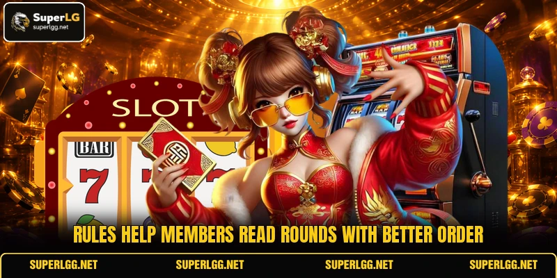 Rules help members read rounds with better order Rules help members read rounds with better order