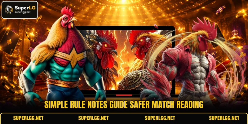 Simple rule notes guide safer match reading Simple rule notes guide safer match reading
